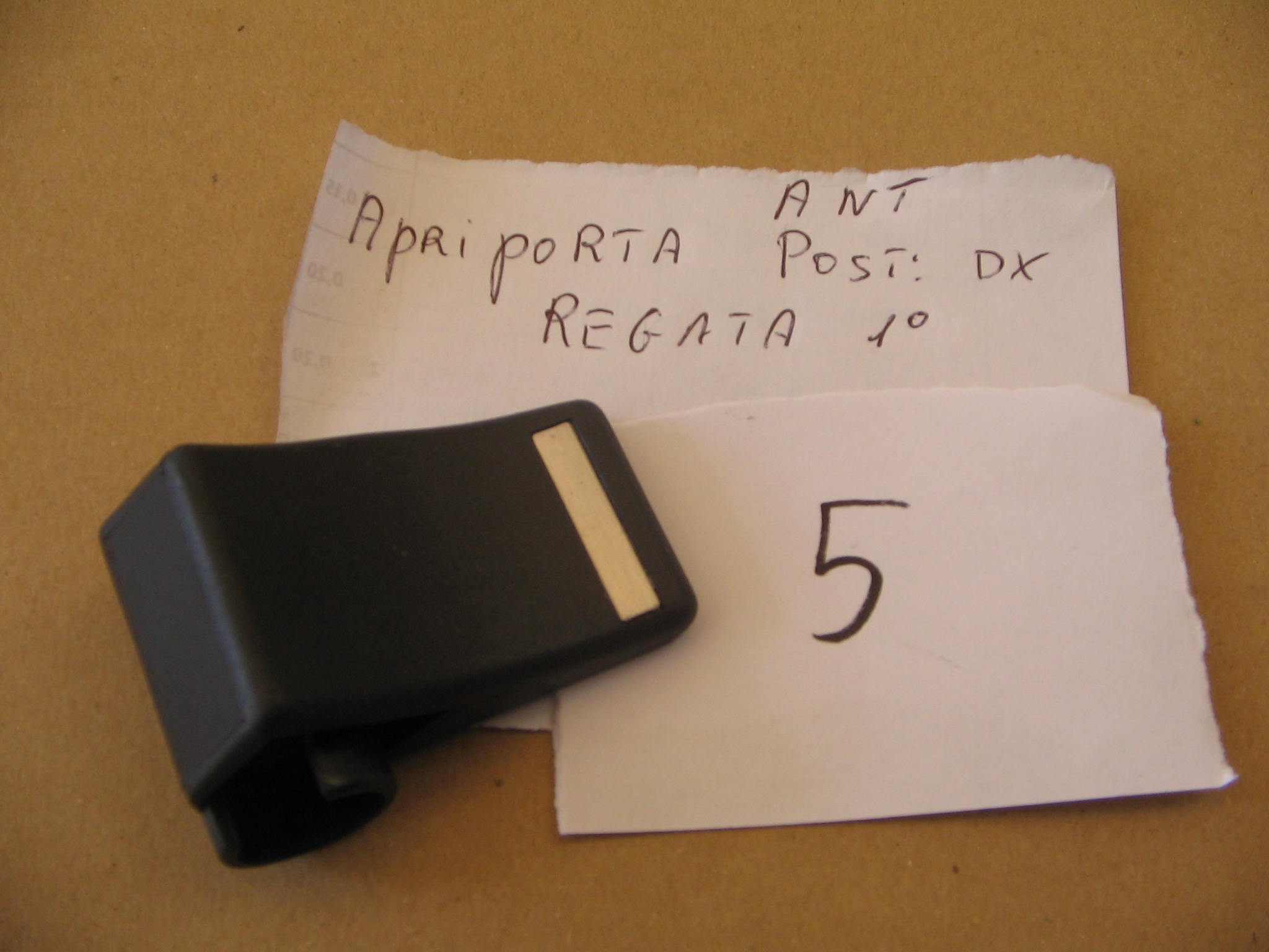APRI PORTA REGATA POST. DX N.222
